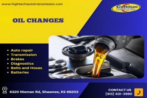 OIL CHANGES available in Shawnee, KS